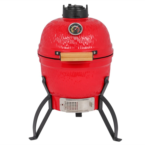 13In Round Ceramic Barbecue Charcoal Grill