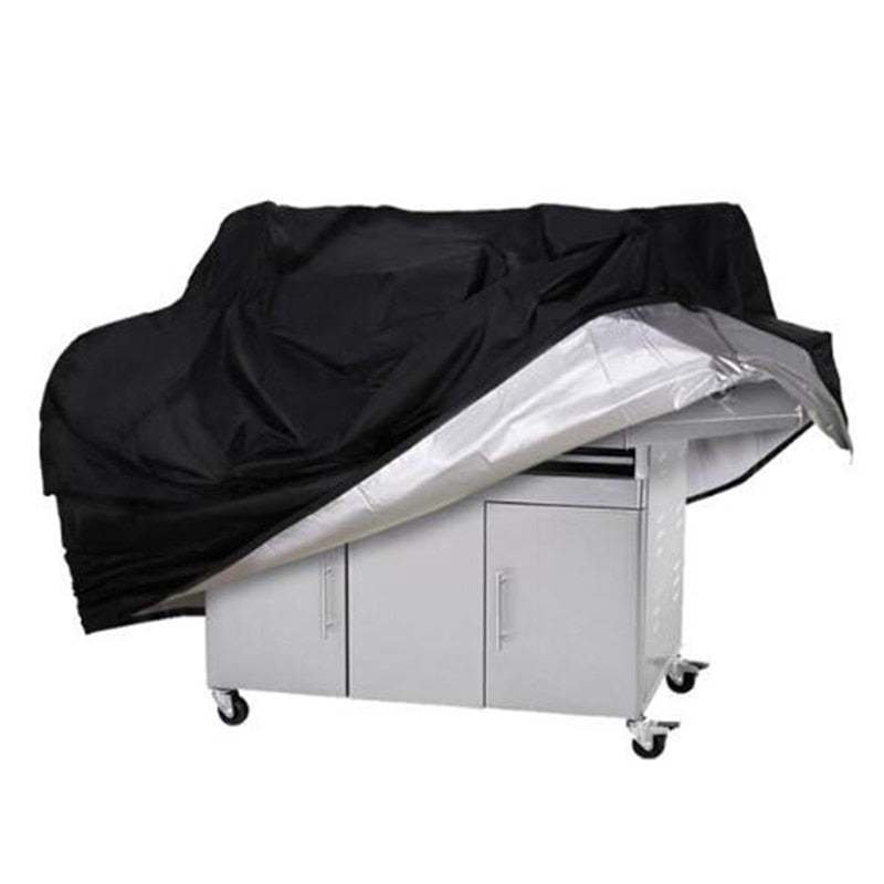 Black Waterproof BBQ Cover, Heavy Duty Grill Cover