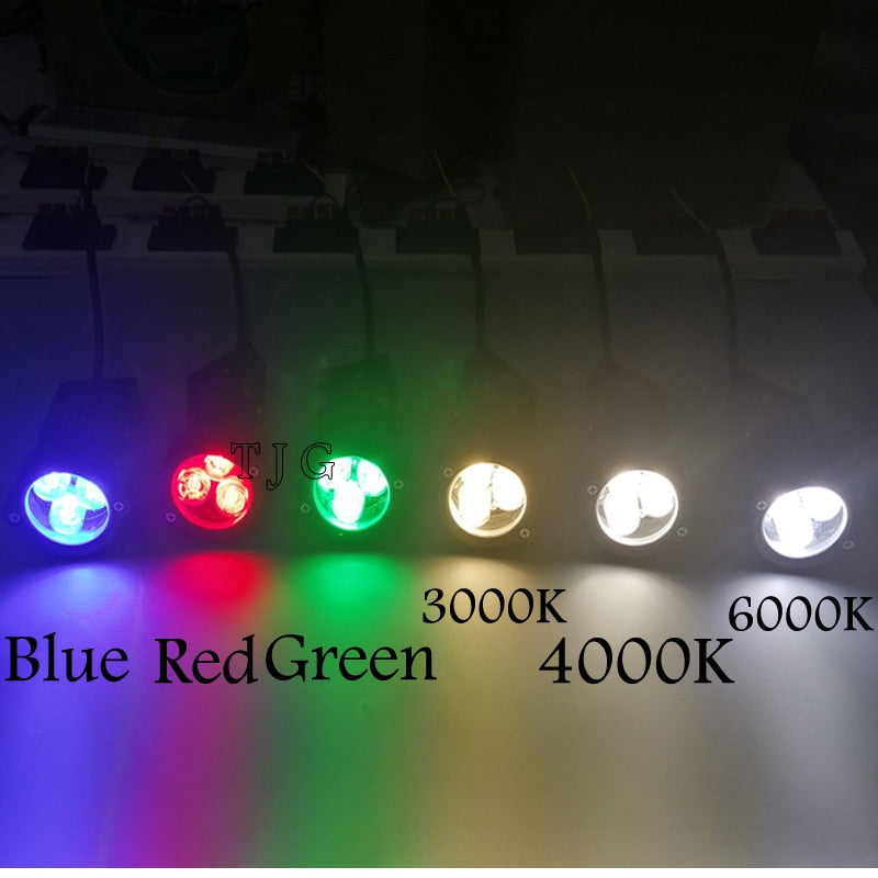 4PACK New Style COB Garden Lawn Lamp AC220V 110V DC12V Outdoor LED Spike Light 3W 9W Path Landscape Waterproof Spot Bulbs