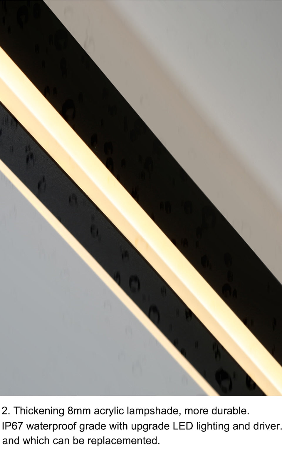 Waterproof Wall Lamp LED Outdoor Lighting IP65 Aluminum Wall mounted Garden Villa porch Sconce Light 110V 220V Sconce Luminaires