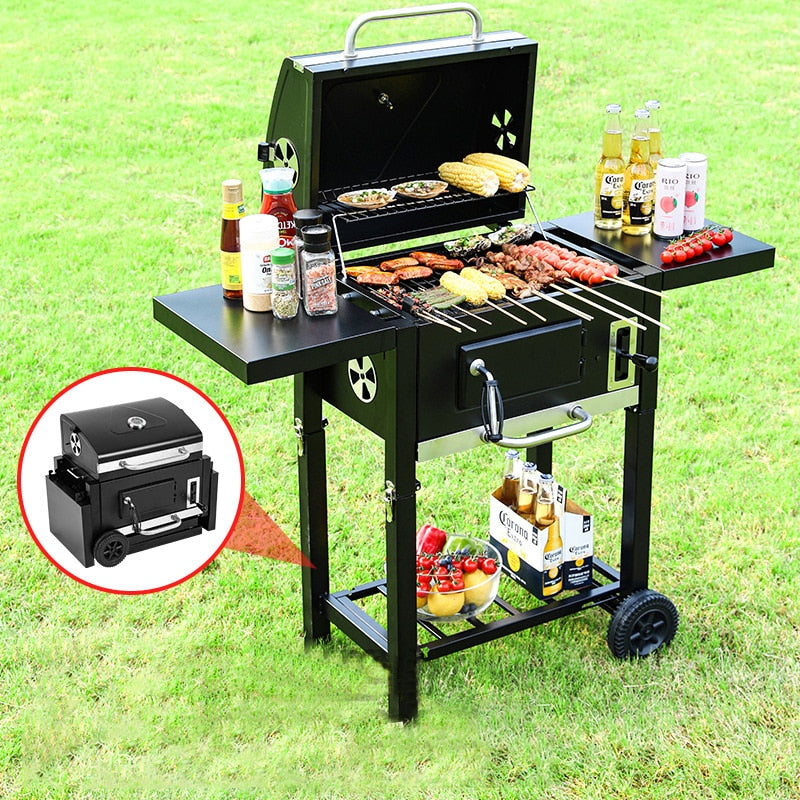 Supper Quality Outdoor Charcoal BBQ Grill Portable & Foldable