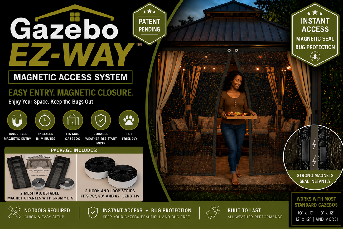 How to Keep Mosquitoes and Bugs Out of Your Gazebo All Season Long