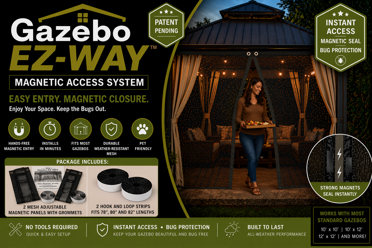 Load video: Gazebo EZ-Way Installation