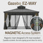 Gazebo EZ-Way Magnetic Insert (PATENT PENDING)