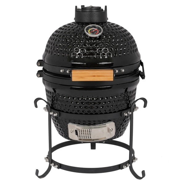 13In Round Ceramic Barbecue Charcoal Grill