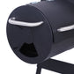 Outdoor Charcoal Grill with Offset Smoker/Wheels/Temperature Gauge