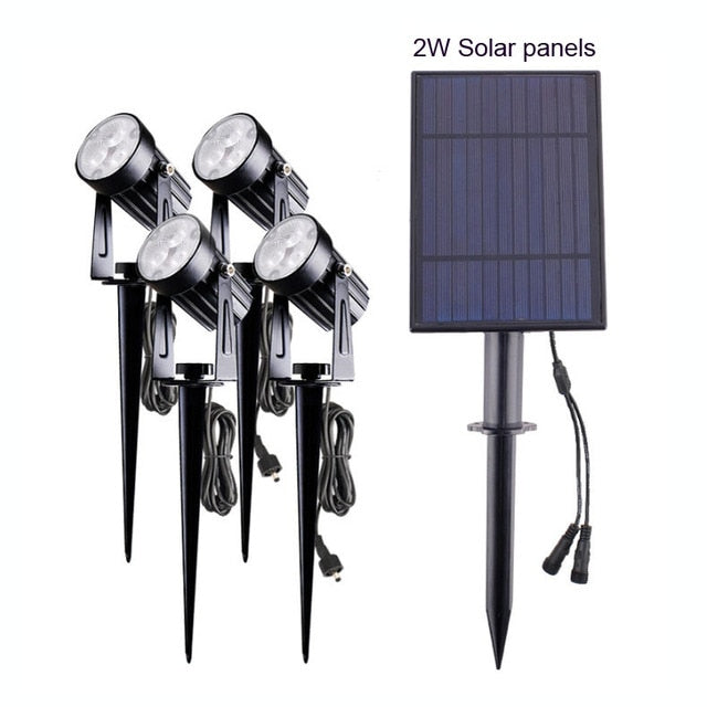 LED Solar Light Outdoors IP65 Waterproof Warm White Cold White Solar Garden Lighting Outdoor Decoration Lawn Lamps