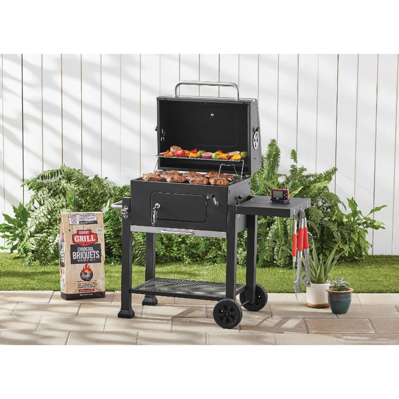 Heavy duty 24 inch charcoal grill best sale