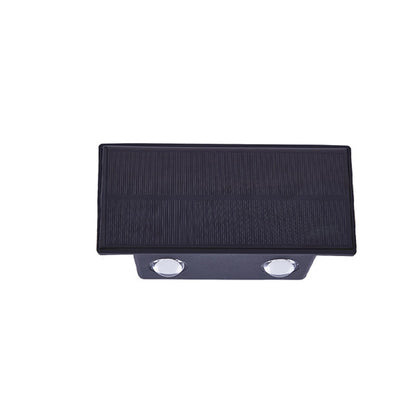 Solar LED Light Outdoor Lighting Garden Wall Lamp For Courtyard Street Landscape Spotlight Waterproof Sunlight Up and Down Lamp