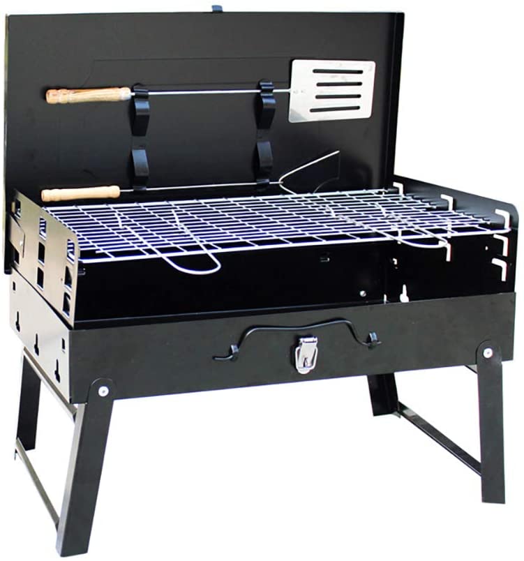 Outdoor Portable Charcoal Grill Folding Cassette & Portable BBQ, Picnic, Outdoor Camping