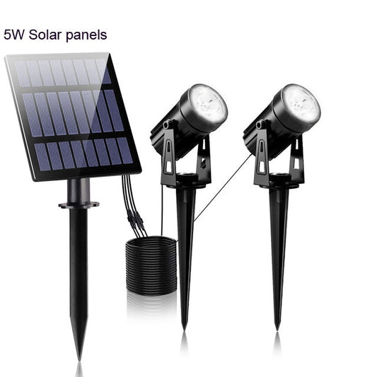 LED Solar Light Outdoors IP65 Waterproof Warm White Cold White Solar Garden Lighting Outdoor Decoration Lawn Lamps